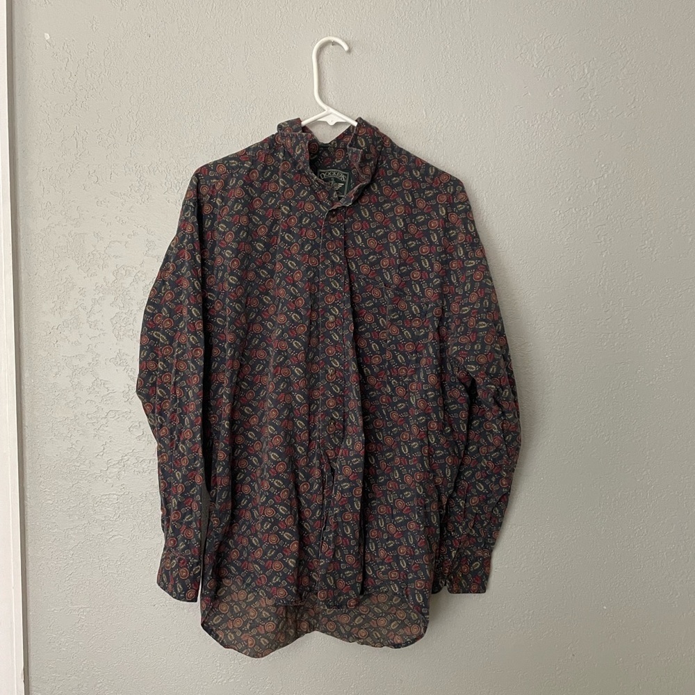 Dockers men’s floral button down shirt